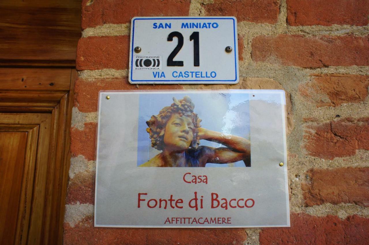 Casa Fonte Di Bacco Hotel San Miniato Exterior photo